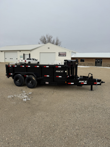 New 2026 Rice Trailers HD14 Dump Trailer