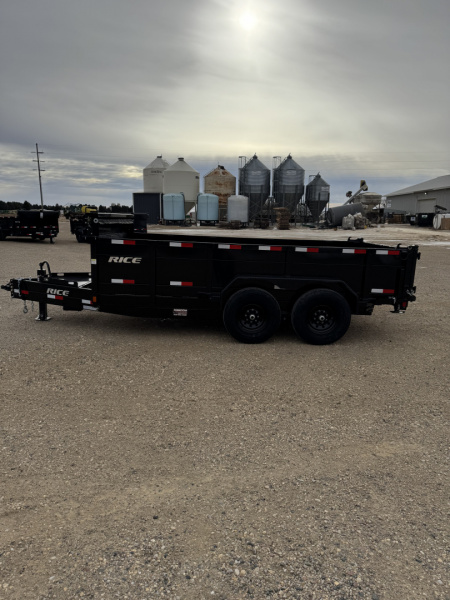 New 2026 Rice Trailers HD14 Dump Trailer