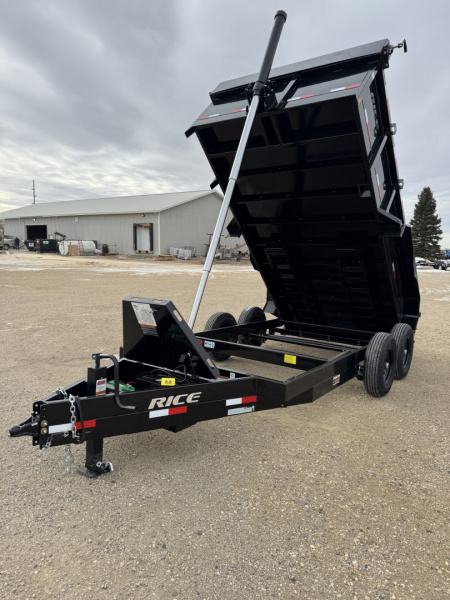 New 2026 Rice Trailers HD14 Dump Trailer
