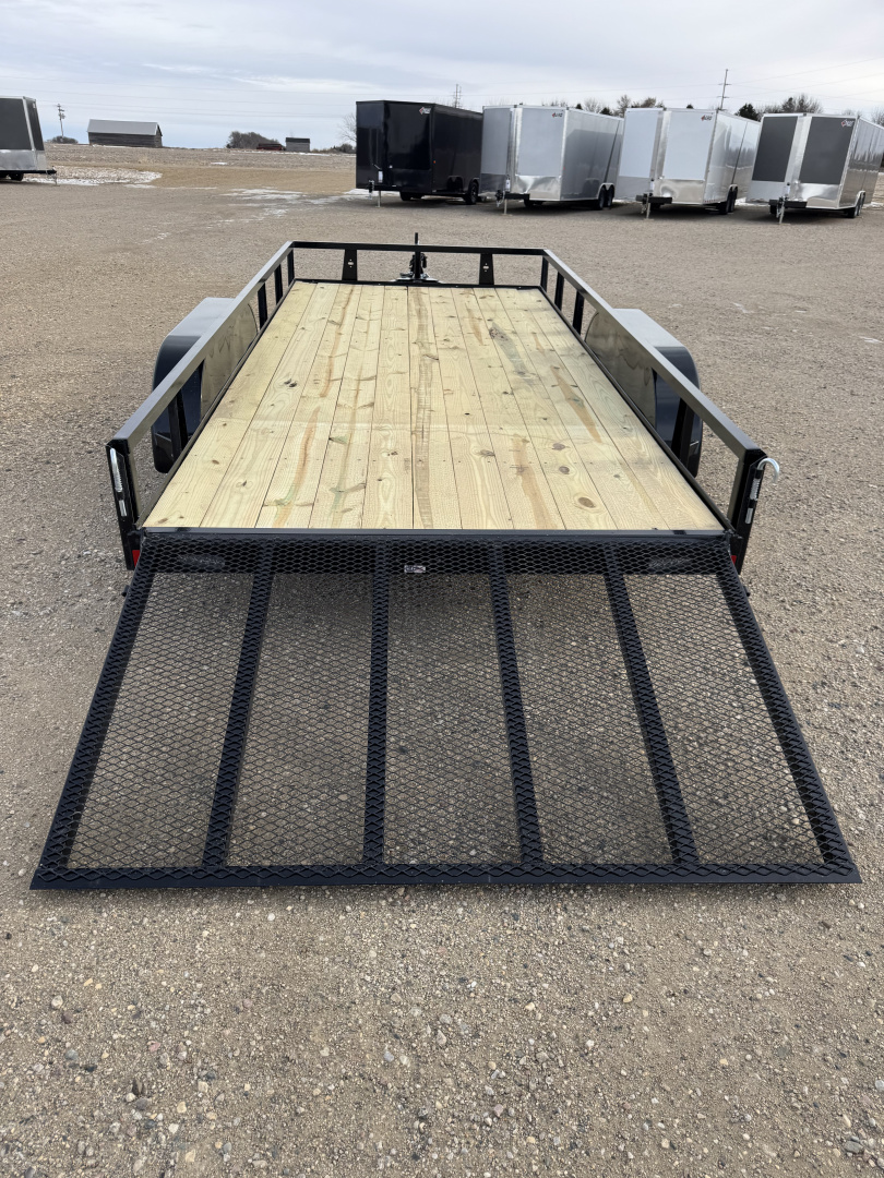 New 2026 Rice Trailers TD8216 Utility Trailer