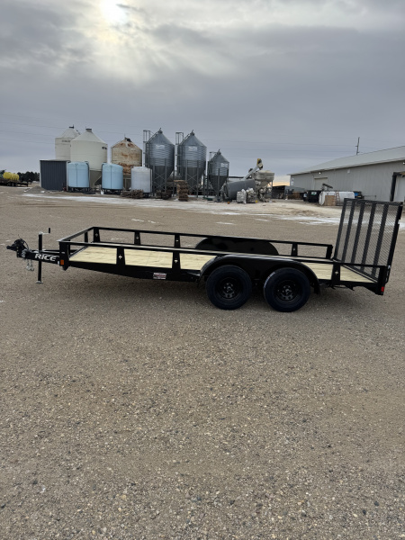 New 2026 Rice Trailers TD8216 Utility Trailer