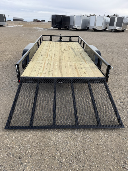 New 2026 Rice Trailers TD8216 Utility Trailer