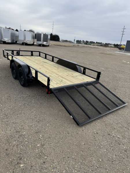 New 2026 Rice Trailers TD8216 Utility Trailer