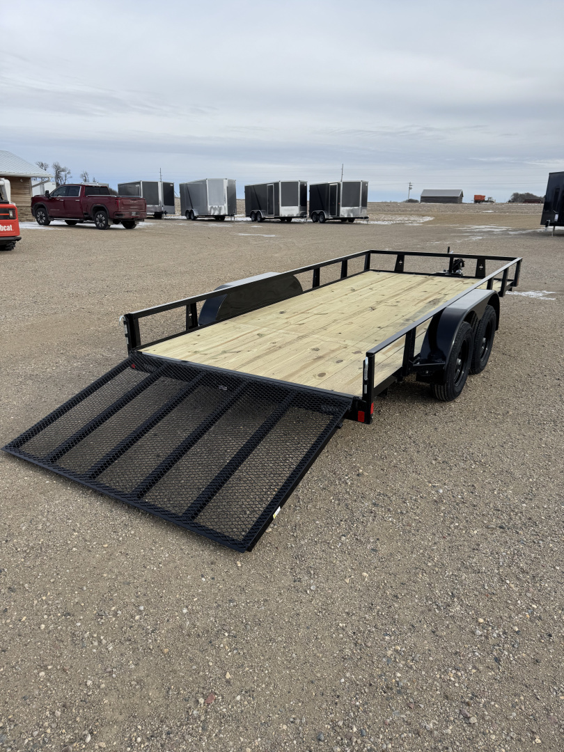New 2026 Rice Trailers TD8216 Utility Trailer