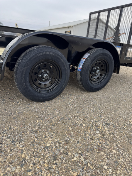 New 2026 Rice Trailers TD8216 Utility Trailer