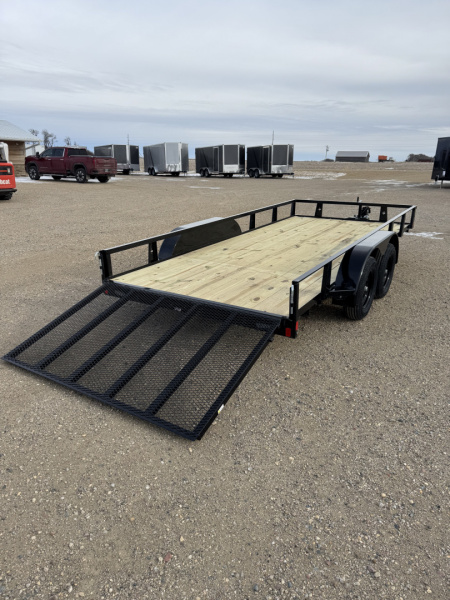 New 2026 Rice Trailers TD8216 Utility Trailer