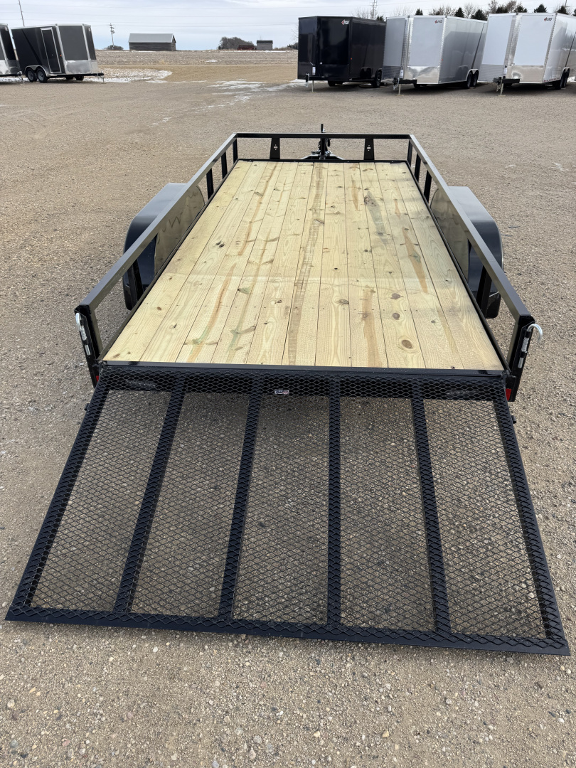 New 2026 Rice Trailers TD8216 Utility Trailer
