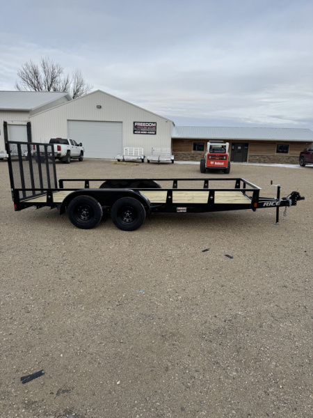 New 2026 Rice Trailers TD8216 Utility Trailer