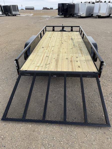New 2026 Rice Trailers TD8216 Utility Trailer