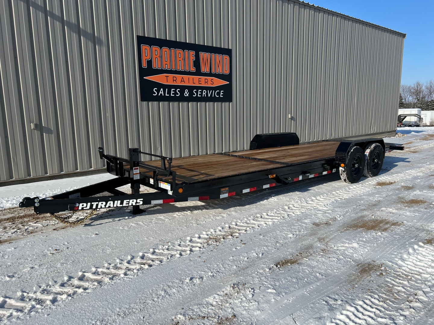 New 2026 PJ Trailers 24' T6 Tiltbed Equipment Tilt Trailer