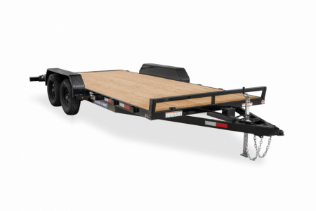 New 2026 Sure-Trac 7x16 Wood Deck Car Trailer