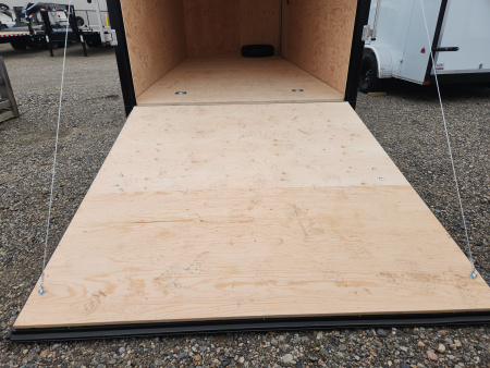 New 2026 Royal Cargo Trailers 7 X 16 +V REAR RAMP, HD 5200# AXLES Cargo / Enclosed Trailer