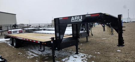 New 2026 ABU 30' TANDEM DUALLY , 12K DUALS Flatbed Trailer