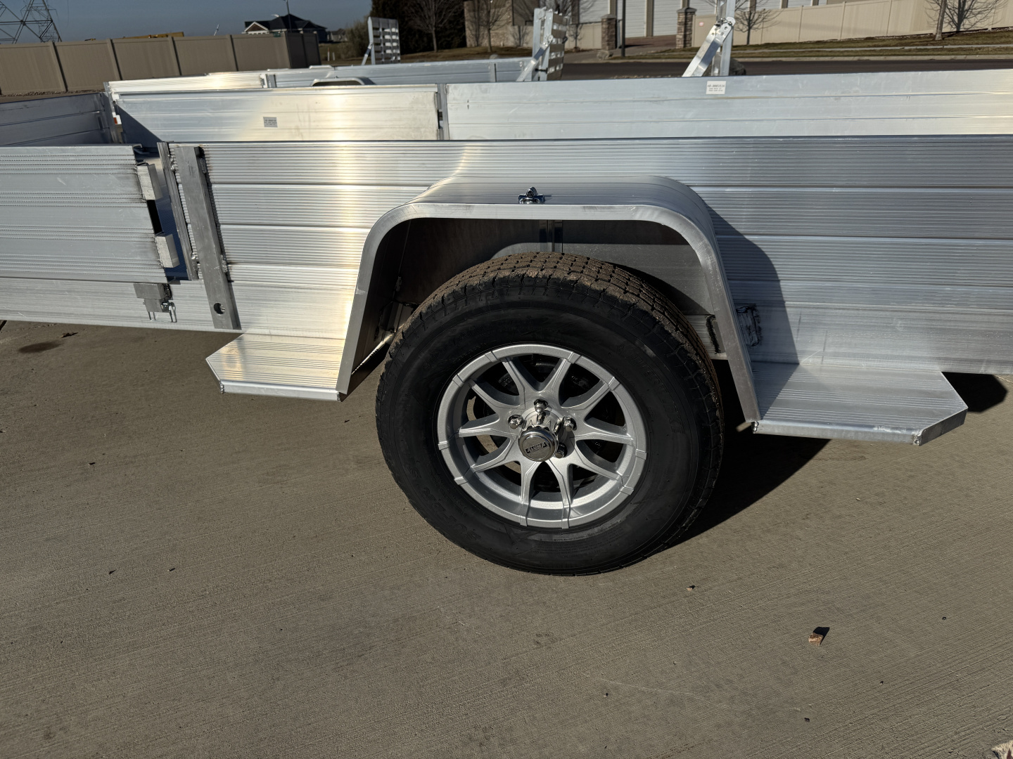 New 2026 Aluma 8115H BT SR 4.25K Utility Trailer