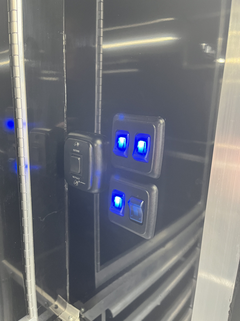 New 2026 Haulmark EDGE 34 Race Trailer With Turbo Package, Awning, Polycor, Insulated, Black Trim Package