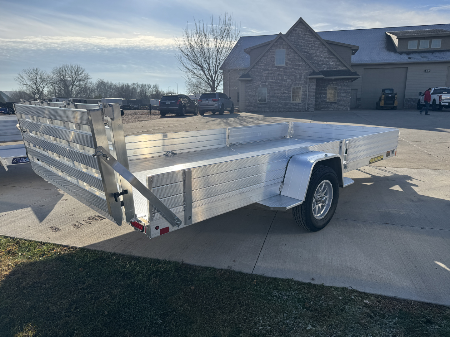 New 2026 Aluma 8115H BT SR 4.25k Utility Trailer