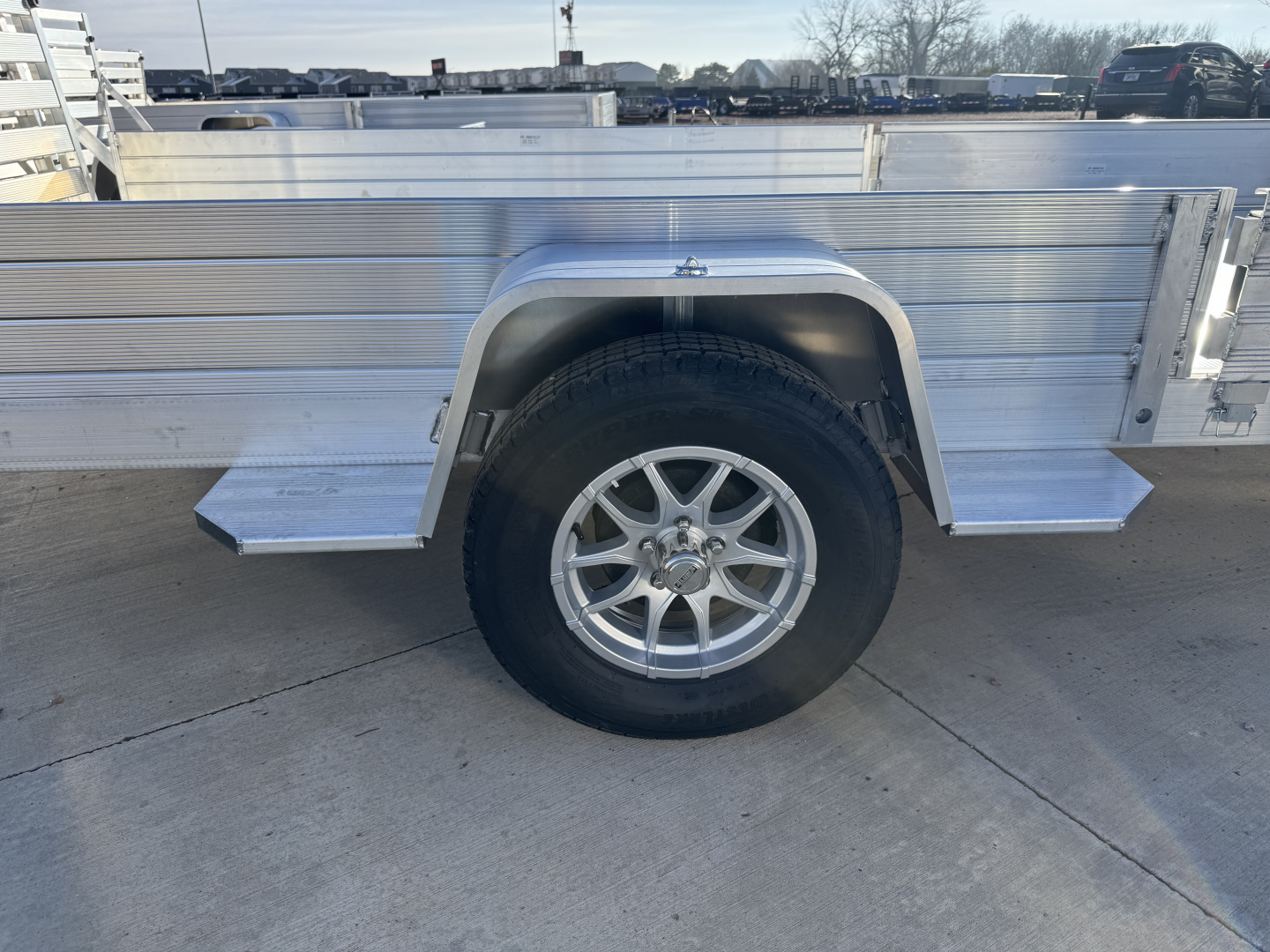 New 2026 Aluma 8115H BT SR 4.25k Utility Trailer