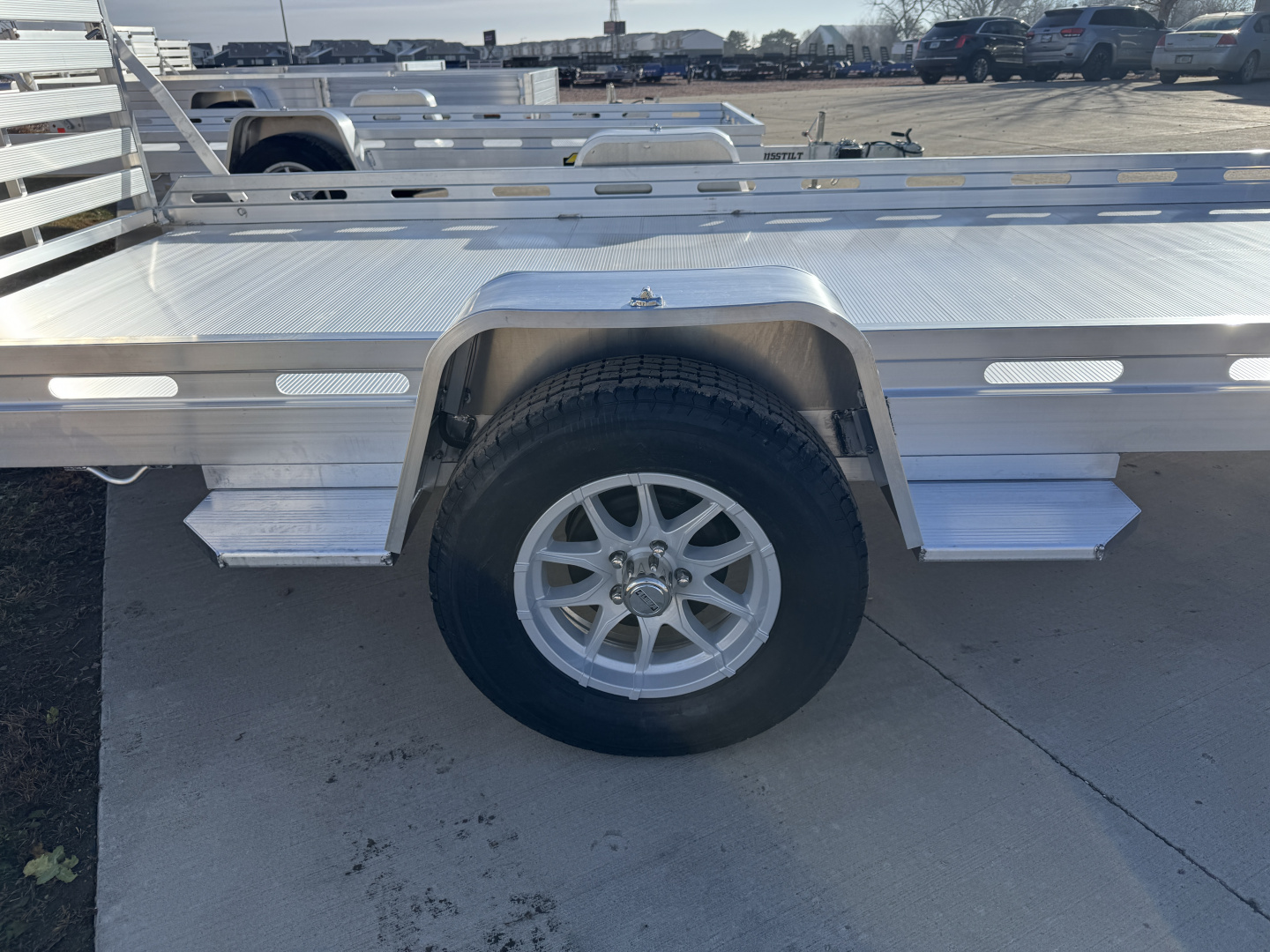 New 2026 Aluma 8015S EL TG 4.25K Utility Trailer