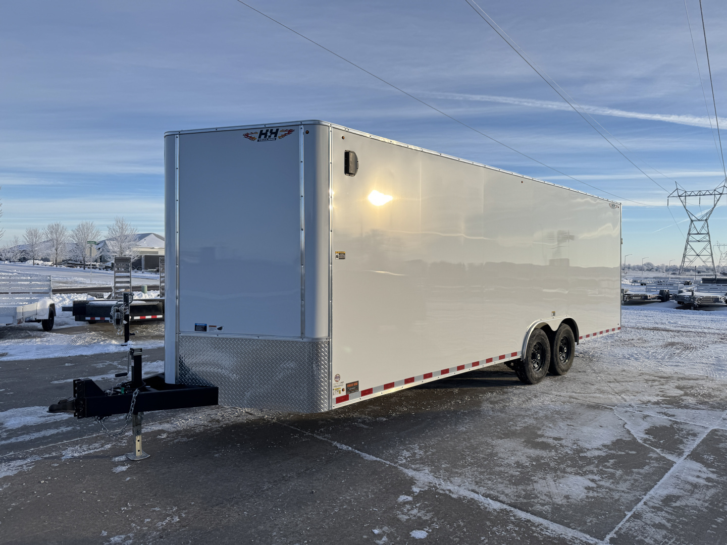 New 2026 H&H Trailers H10124FTCHV-14K Cargo / Enclosed Trailer