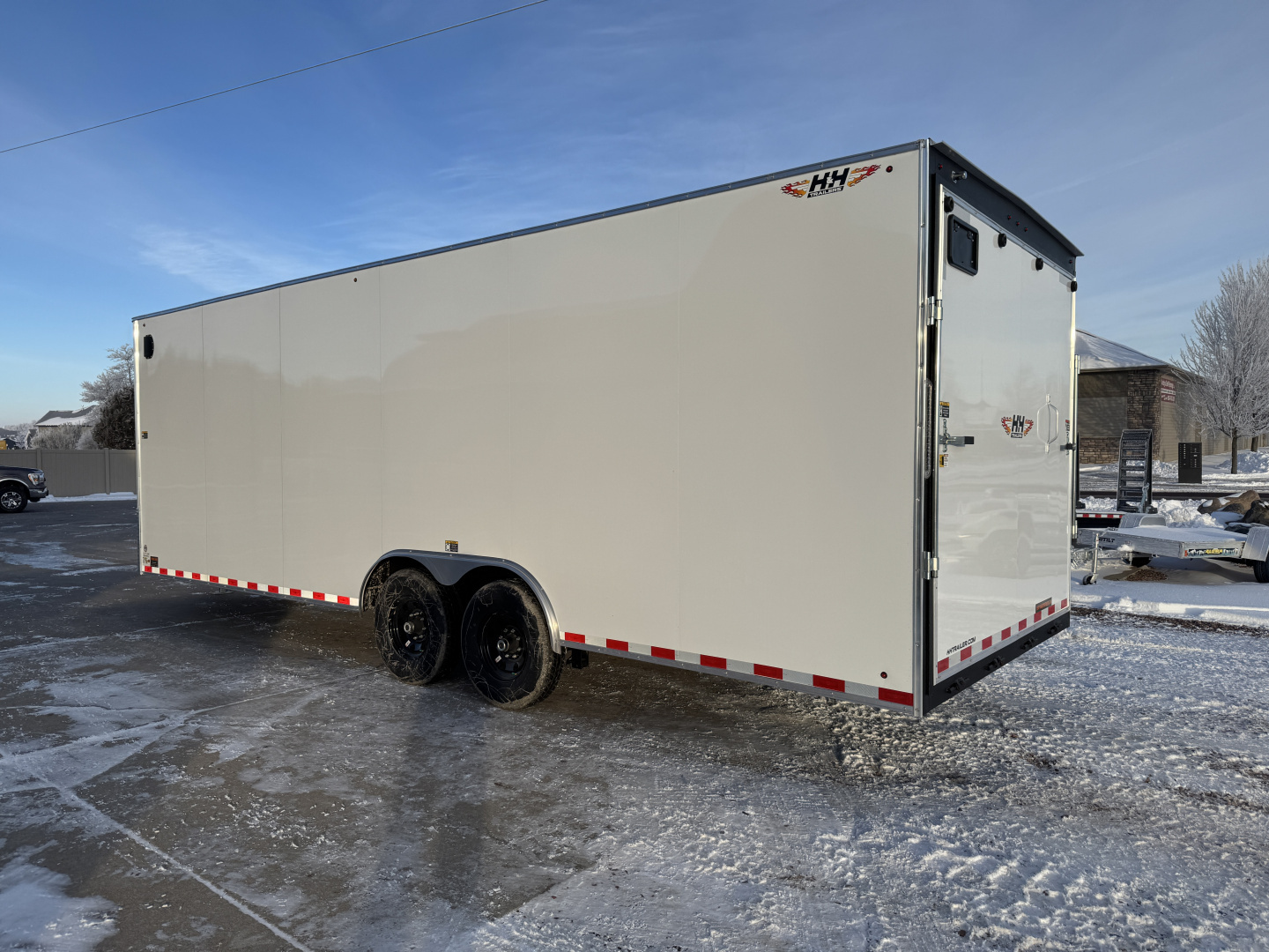 New 2026 H&H Trailers H10124FTCHV-14K Cargo / Enclosed Trailer