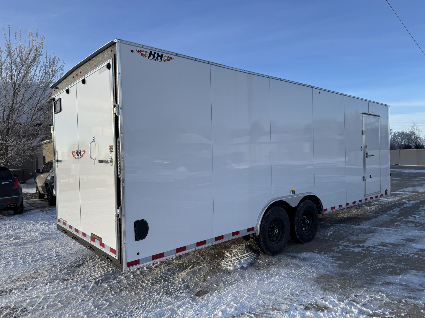 New 2026 H&H Trailers H10124FTCHV-14K Cargo / Enclosed Trailer