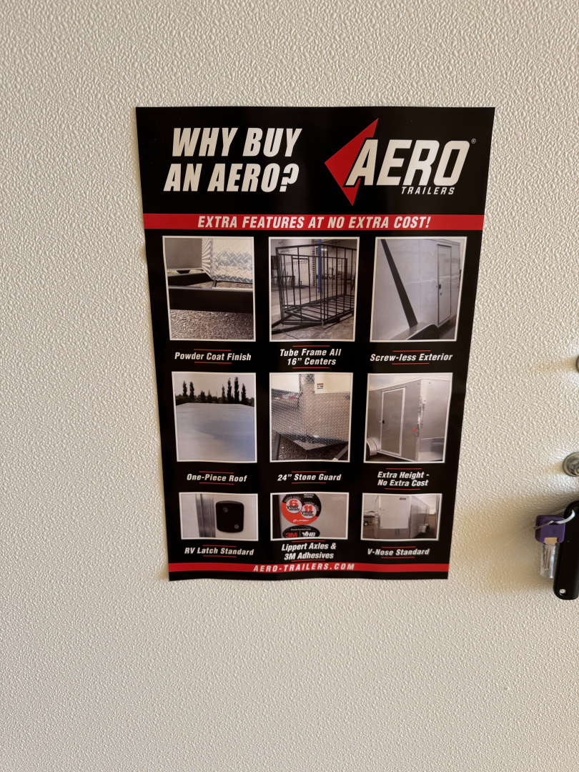 New 2026 AERO 8.5X24TA70 Cargo / Enclosed Trailer