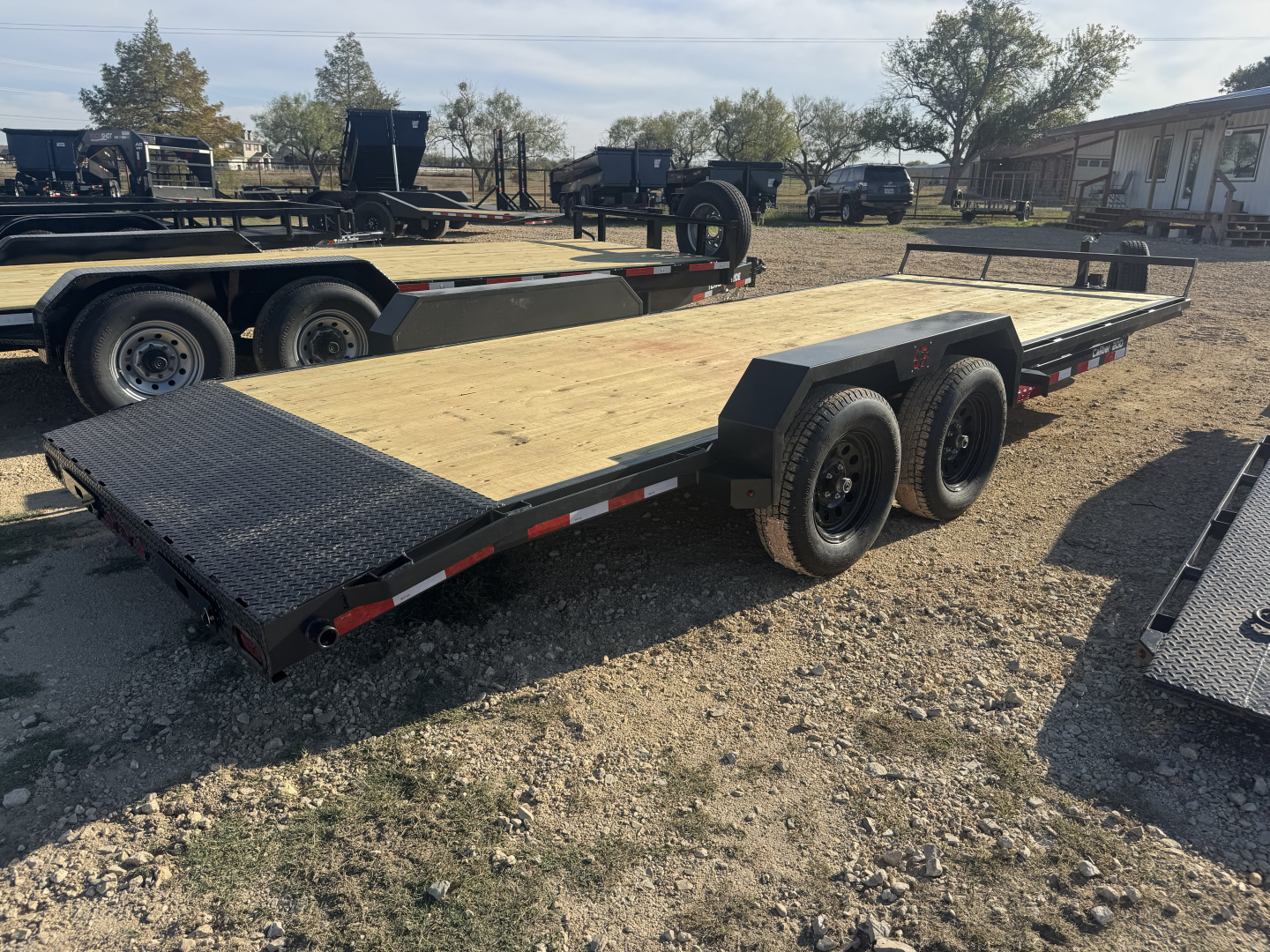 New 2026 Buckshot MFG CALIBER 20D -3017 Car Hauler