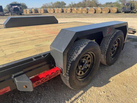 New 2026 Buckshot MFG CALIBER 20D -3017 Car Hauler