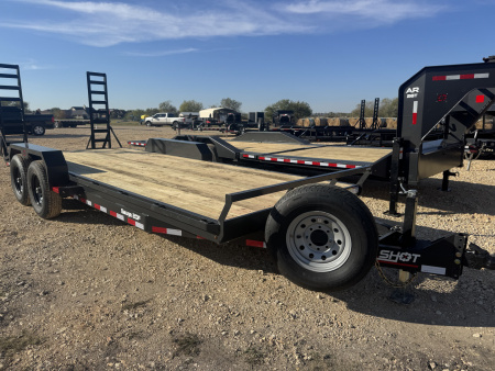 New 2026 Buckshot MFG GUAGE 20F-3020 Flatbed Trailer