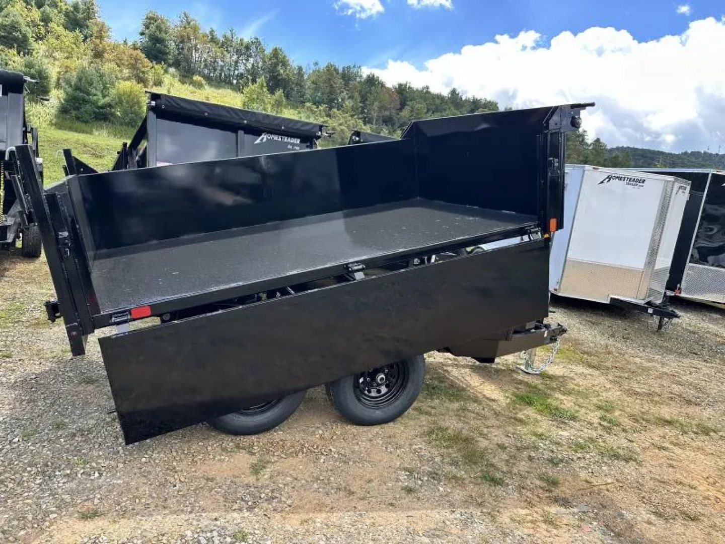 New 2026 Homesteader Trailers 610MB Dump Trailer
