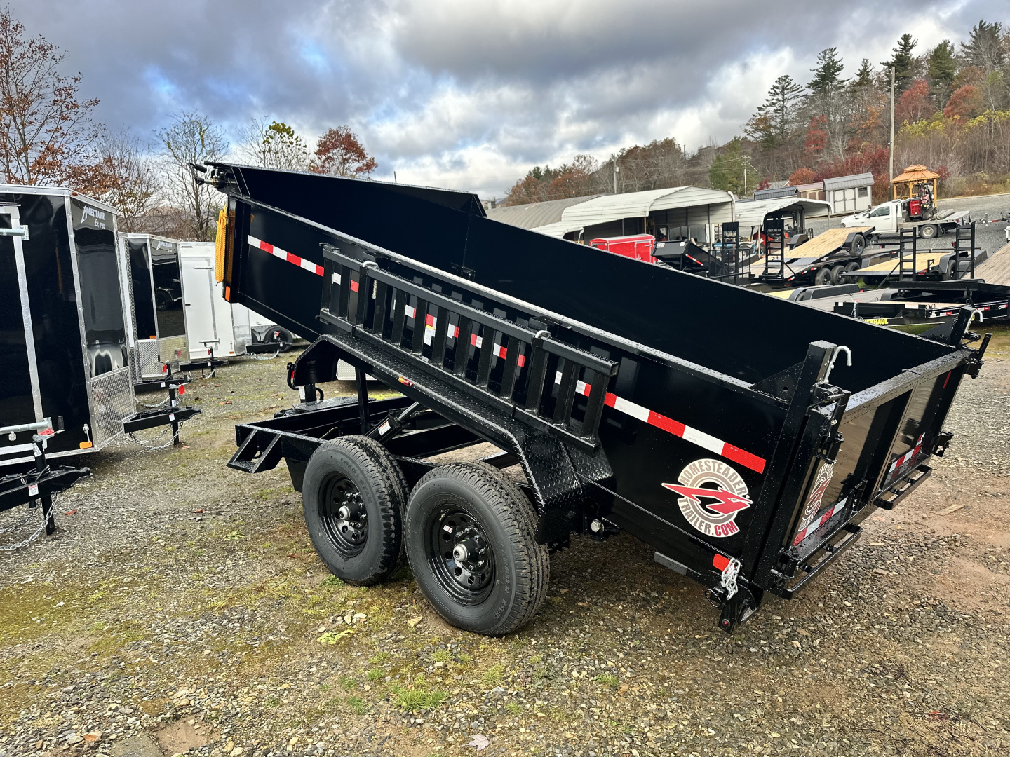 New 2026 Homesteader Trailer 712HX Dump Trailer