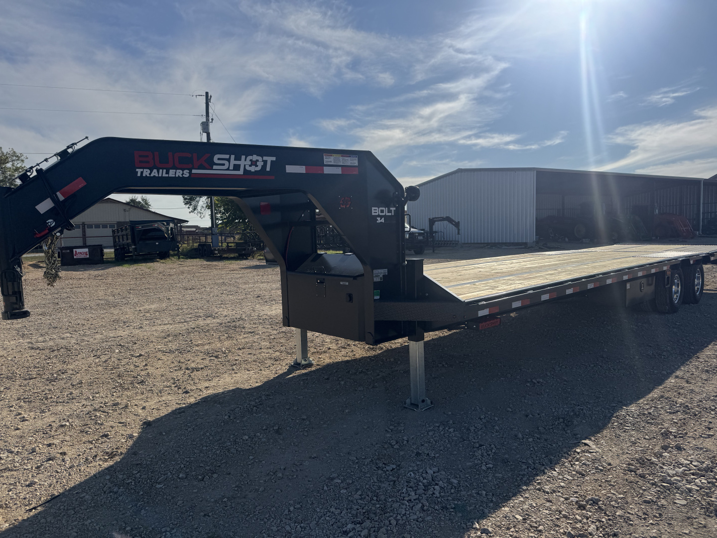 New 2026 Buckshot MFG BOLTHD34 Deckover Trailer