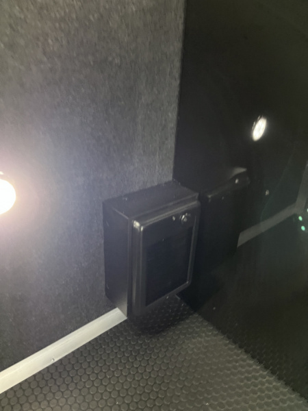 New 2026 Haulmark 34 Bathoom Race Trailer, Air Prep PKG, Awning, Polycor, Insulated, Window, 54" ALX Slide Out Step, A/C + Heat