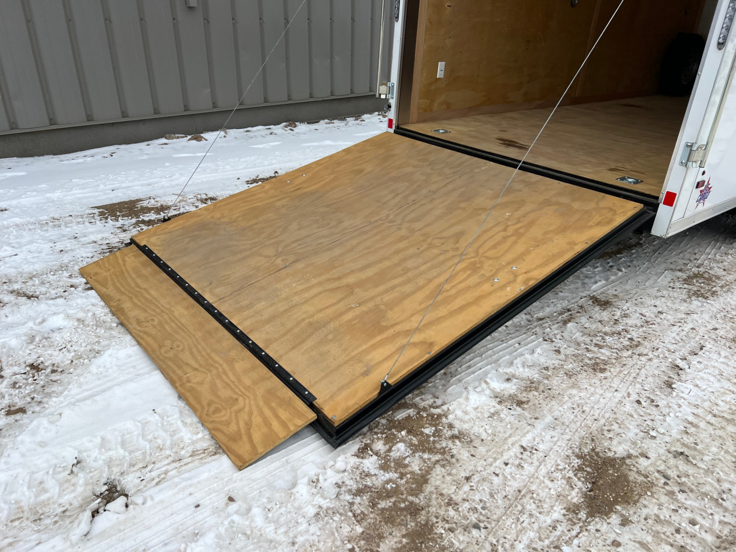 Used 2021 US Cargo 7 x 16 Enclosed Trailer Cargo / Enclosed Trailer