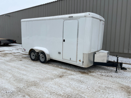 Used 2021 US Cargo 7 x 16 Enclosed Trailer Cargo / Enclosed Trailer