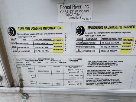 Used 2021 US Cargo 7 x 16 Enclosed Trailer Cargo / Enclosed Trailer