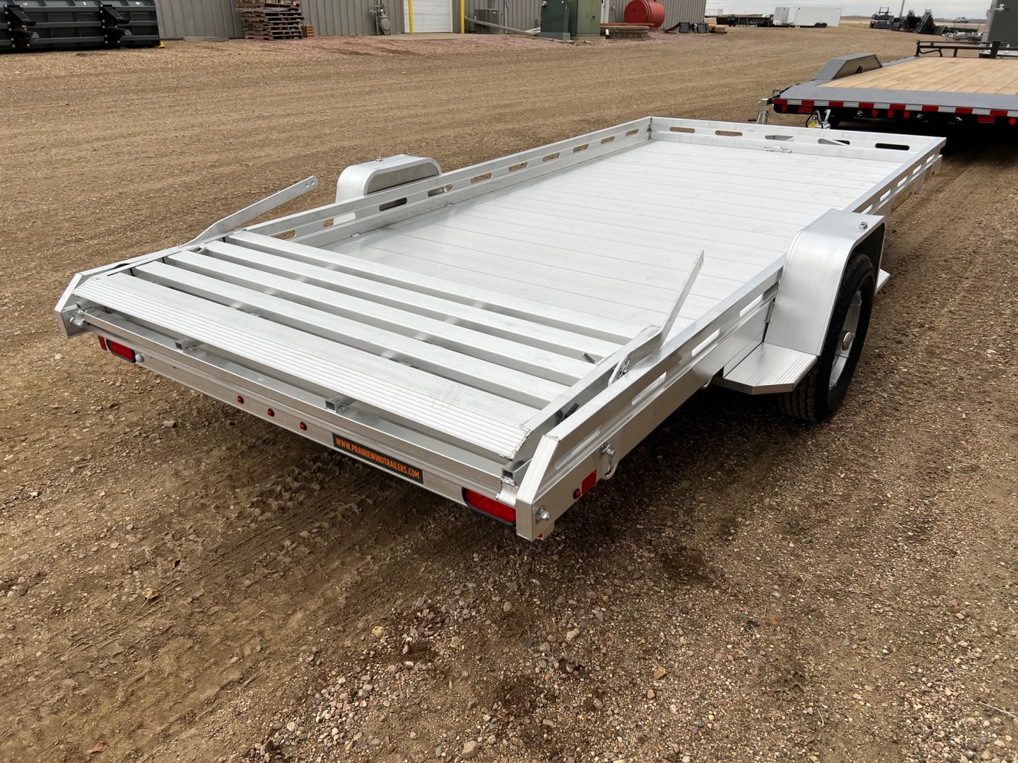 New 2026 Aluma 15' Aluminum 8015 Utility Trailer