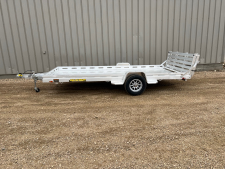 New 2026 Aluma 15' Aluminum 8015 Utility Trailer