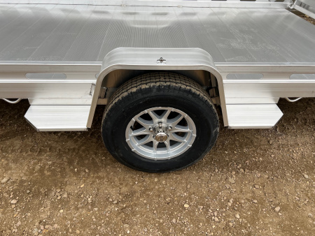 New 2026 Aluma 15' Aluminum 8015 Utility Trailer
