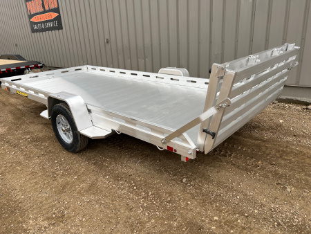 New 2026 Aluma 15' Aluminum 8015 Utility Trailer