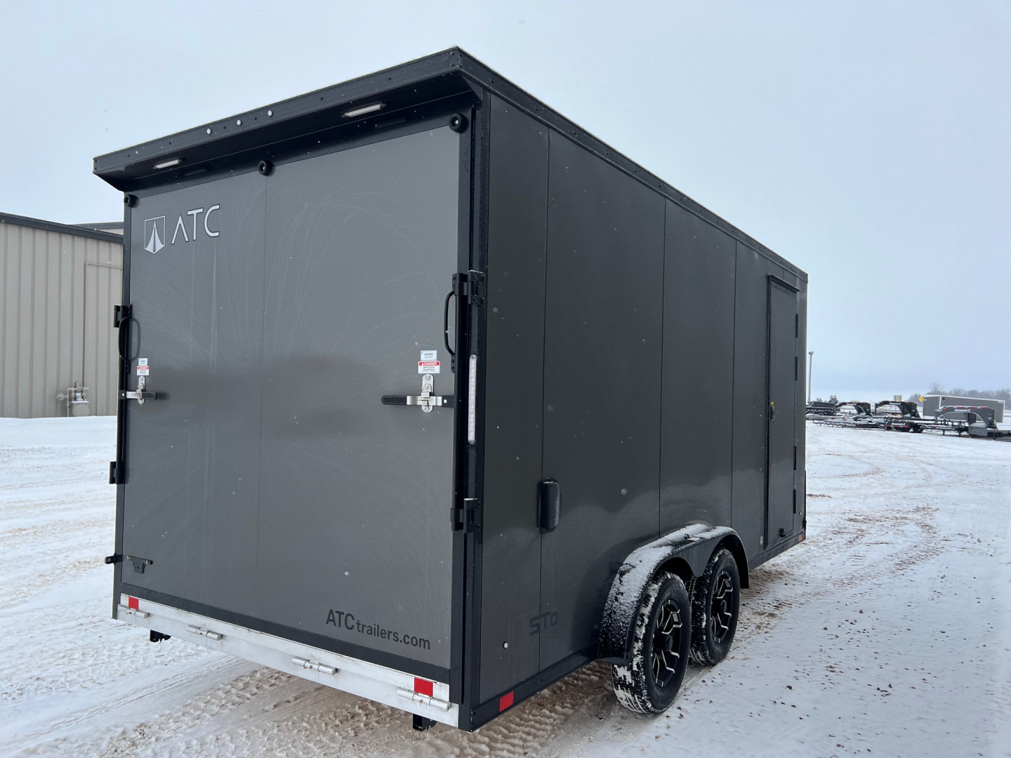 New 2026 ATC 7.5 X 16 STO400 Aluminum Cargo / Enclosed Trailer