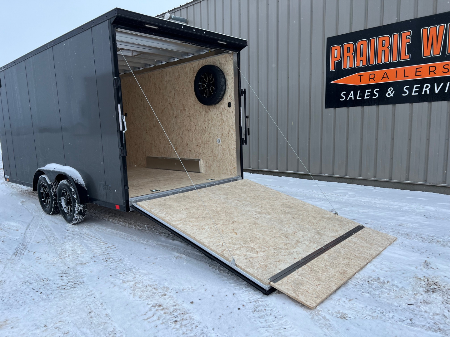 New 2026 ATC 7.5 X 16 STO400 Aluminum Cargo / Enclosed Trailer