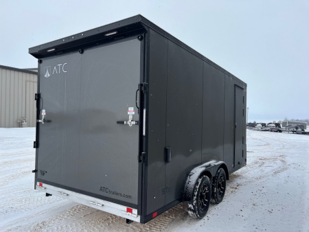 New 2026 ATC 7.5 X 16 STO400 Aluminum Cargo / Enclosed Trailer
