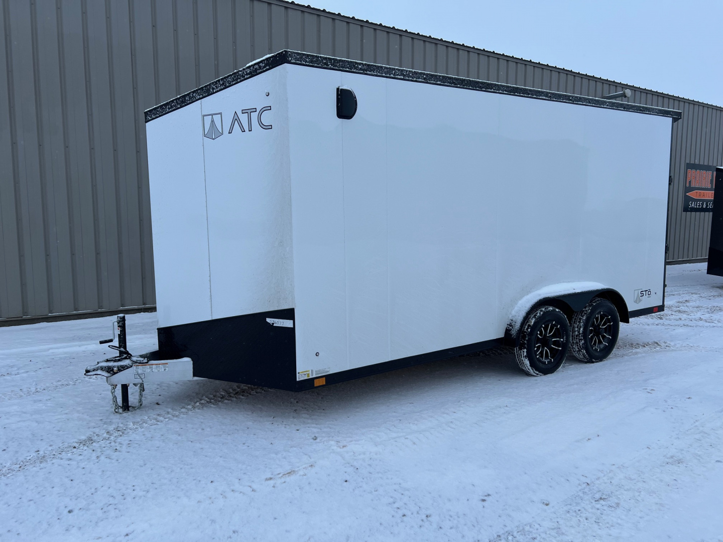 New 2026 ATC 7.5 X 16 STO400 Aluminum Cargo / Enclosed Trailer