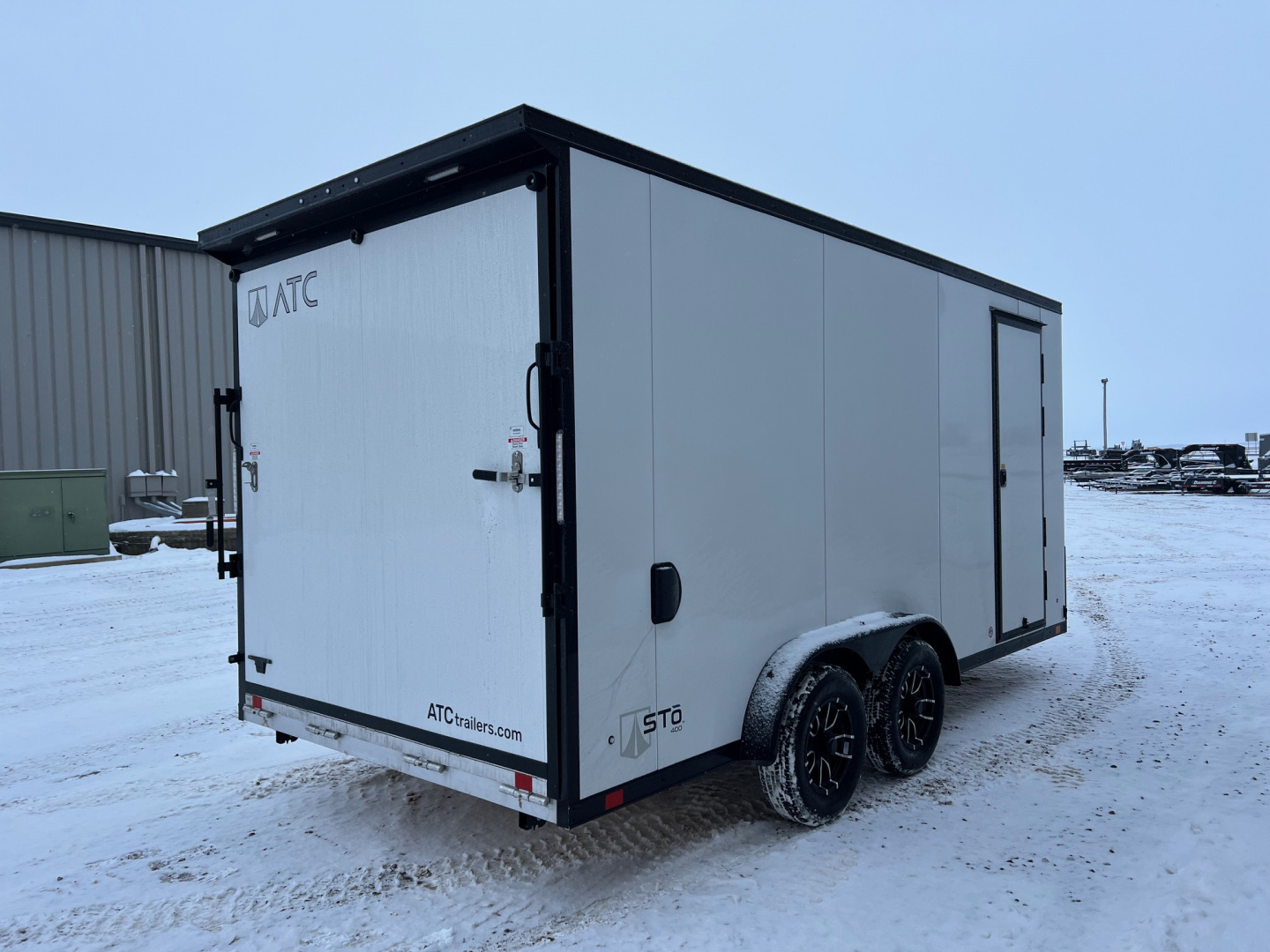 New 2026 ATC 7.5 X 16 STO400 Aluminum Cargo / Enclosed Trailer