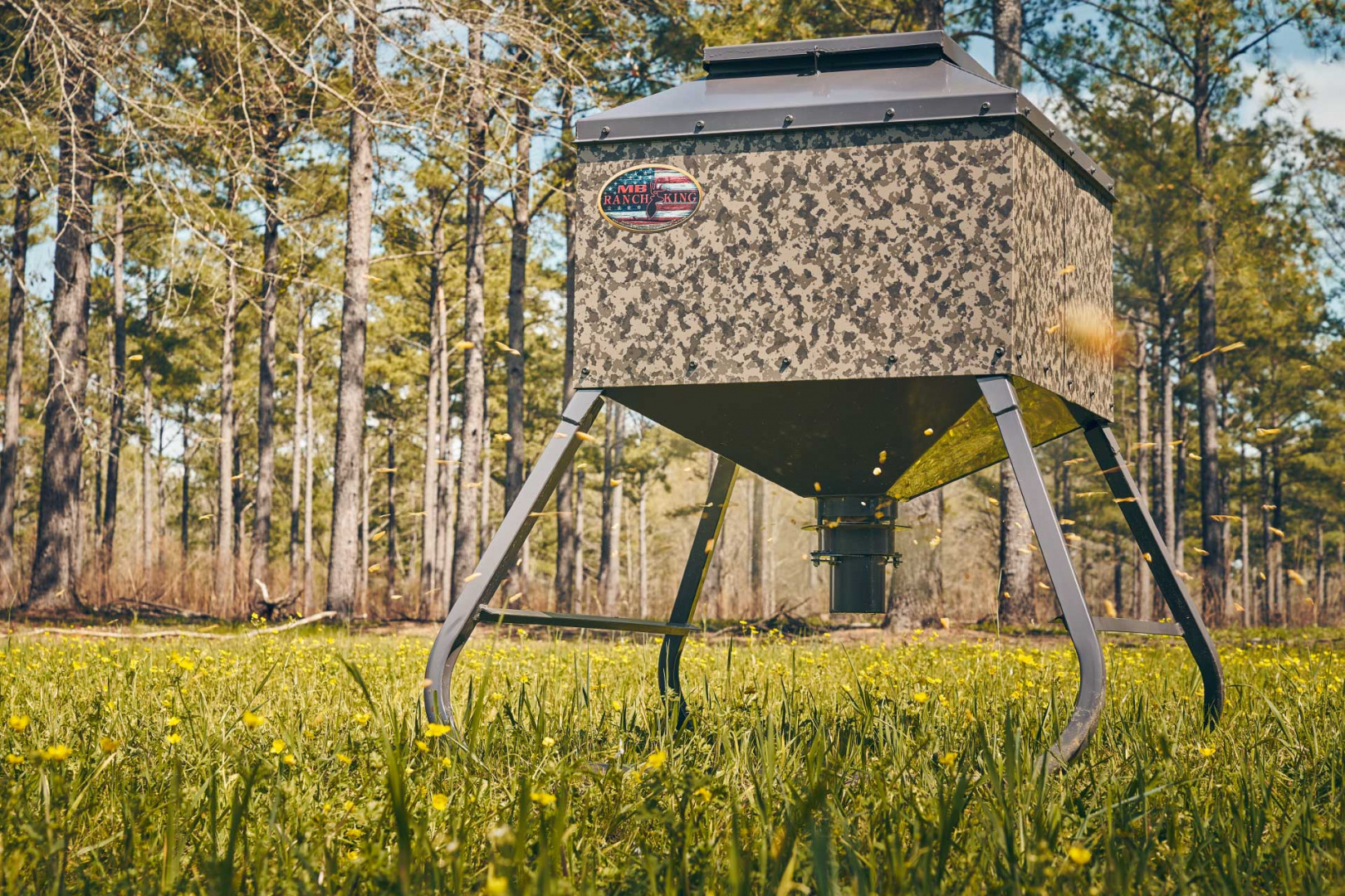 New 2025 MB Ranch King Blinds MIGHTY BUCK CORN FEEDER-TIMED Other