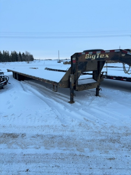 Used 2018 Big Tex Trailers 22GN-40' Flatbed Trailer