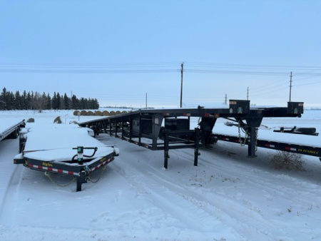 Used 2018 Take 3 Trailers 48' WEDGE Flatbed Trailer