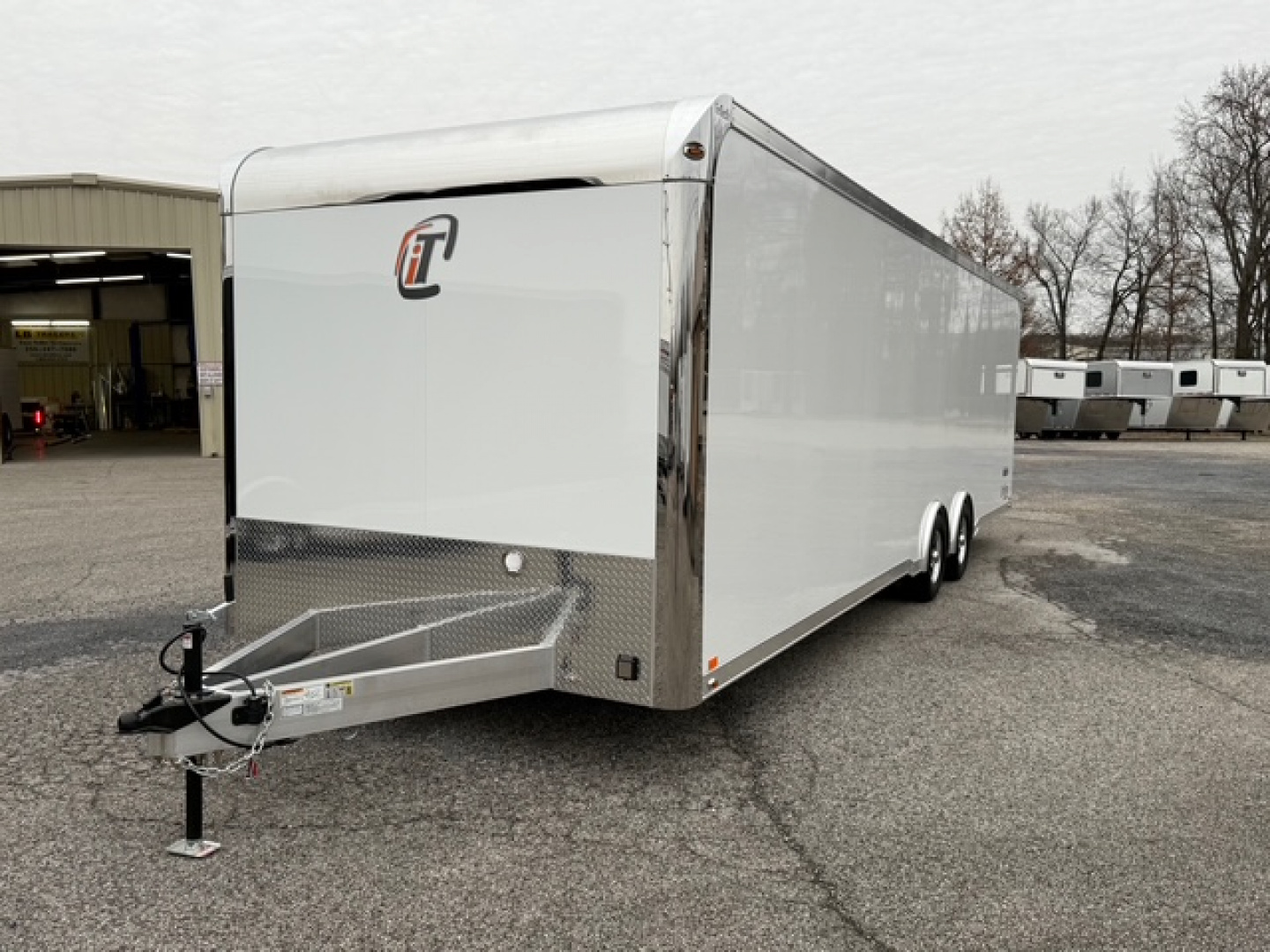 New 2026 INTECH 8.5X28 RACE TRAILER