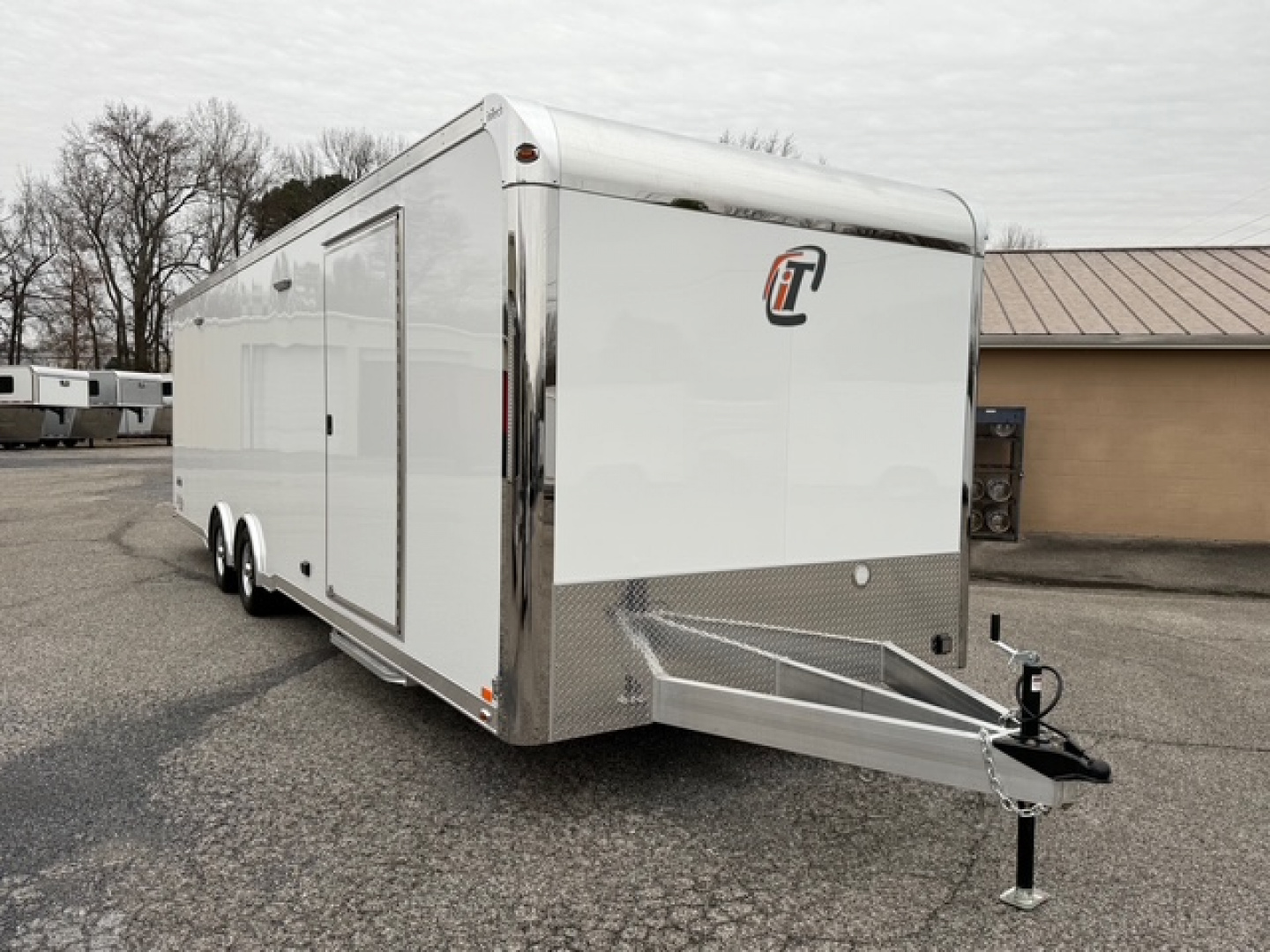 New 2026 INTECH 8.5X28 RACE TRAILER